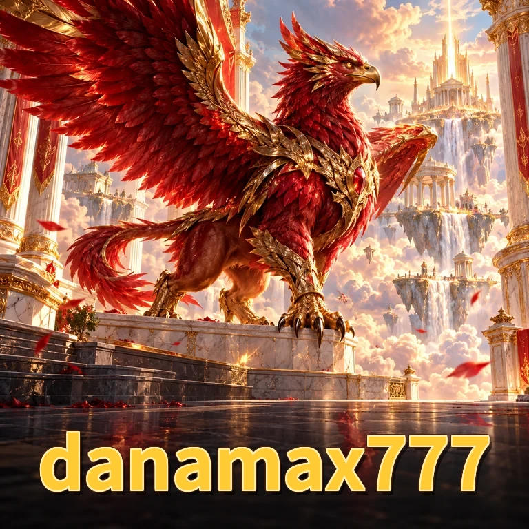 Logo danamax777 APK untuk halaman profil tim redaksi
